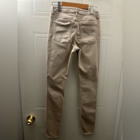 ACNE STUDIOS Women’s Skin 5 Beige Skinny Jeans - Picture 11 of 15